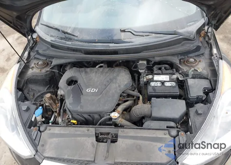 2012 Hyundai Veloster Base W/Black z USA, uszkodzony, nr VIN KMHTC6AD5CU071809